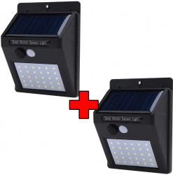 LAMPA SOLARA CU 48 DE LED-URI SI 3 MODURI DE ILUMINARE 1 +1 GRATIS 