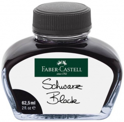 Calimara cu Cerneala Faber-Castell Neagra 62 5 ml-LCMFC148700 