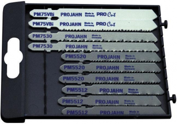 Set panze fierastrau pendular PROJAHN pentru metal 10 buc/set