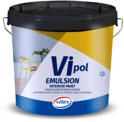 Vopsea Emulsionata Vitex Vipol 15 L Alba Vopsea Vopsea Vitex Vopsea pe Baza de Apa-TEM902070 