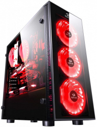 Sistem PC Gaming INTEL Coffee Lake-R i9-9900K pana la 5.0GHz 32GB DDR4 SSD 2TB nVidia GTX1660 6GB GDDR5 Carcasa Sidewipe Glass 