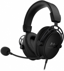 Căști Gaming HyperX Cloud Alpha S Blackout 7.1 surround 3.5mm/USB negru Resigilat