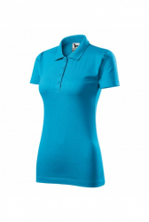 Set 5 tricouri POLO pentru dama 100 bumbac multicolor 223MIX5 Marimi S 