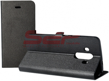 Toc FlipCover Stand Magnet Huawei P8 NEGRU