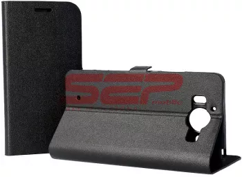 Toc FlipCover Stand Magnet Nokia Lumia 530 NEGRU
