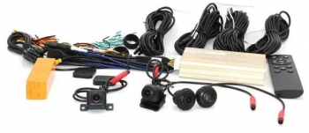 Sistem parcare 360 grade 3D cu 4 camere wide angle bird eye 