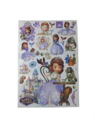 Set de stickere decorative 5D cu Sofia the First 81x55 cm Multicolor NRS-BBL4735