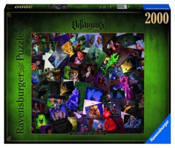 Puzzle Villainous personaje Ravensburger 2000 piese 