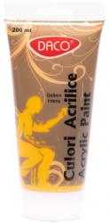 Vopsea Acril Daco 200 ml Galben Intens-ADACCU3200GI