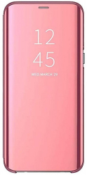Husa de protectie Clear View pentru Samsung Galaxy A33 5G flip cover Rose Gold TLF-BBL4764 