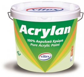 Vopsea Acrilica Acrylan Vitex 10 L Alba Vopsea Vopsea Acrilica Vopsea Acrilica Acrylan Vopsea Vitex-TEM902102