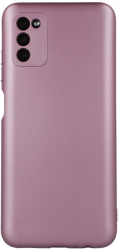 Husa de protectie bumper pentru Samsung Galaxy S22 Plus silicon Roz metalic TLF-BBL4845 