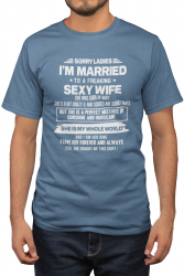 Tricou Sorry Ladies albastru marime 2XL 