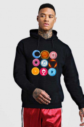 Hanorac Barbati Negru - Circle S