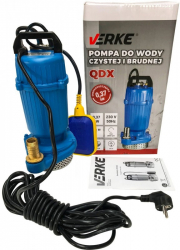 Pompa pentru apa murdara si drenaj 370W 5mc/h VERKE V60021 