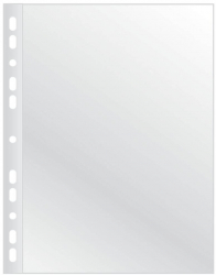 Set 100 Folii de Protectie A4 Q-CONNECT Tip Cristal 75 MIC Transparente - OBKF14843 