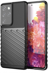 Husa pentru Samsung Galaxy A33 5G Silicon Rigidizat Negru HUR-BBL4901 