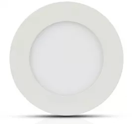 Panou LED Rotund Alb Cald Incorporabil - 18W 3000K 