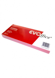 Separatoare din Carton EVOffice Dimesiune 10x24 cm 100 File/Set Culoare Roz Separatoare Bibliorafturi - EVSC1R 