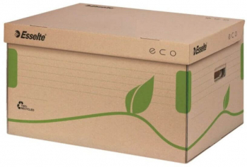 Container Arhivare Esselte Eco 439x242x345 mm Carton cu Capac pentru Cutii de 80 sau 100 - LCMES623918 
