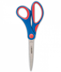 Foarfeca de Birou Softgrip Kores 17 cm Lama din Otel Inoxidabil Maner Ergonomic din Plastic - LCMKO35217 