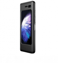 Husa de protectie din termoplastic si folie de protectie flexibila pentru display pentru Samsung Galaxy FOLD Negru SOHO4272 