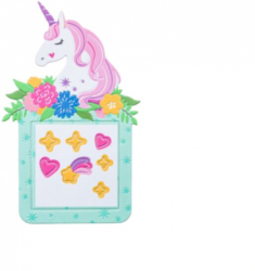 Sticker din spuma pentru decorarea intrerupatorului Unicorn 21x 13.5x 0.2 cm Multicolor SOHO4265 