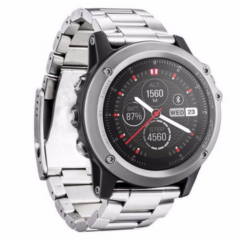 Curea Metalica MTP compatibila cu Garmin Fenix 5 Plus 26mm Silver 