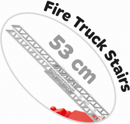 Dolu - masina de pompieri - 38 cm