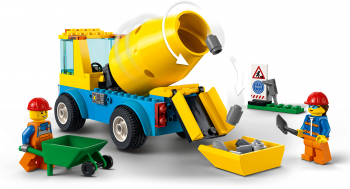 Lego city - autobetoniera - 85 piese 