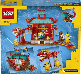 Lego minions lupta kung fu a minionilor - 310 piese 