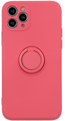 Husa de protectie bumper cu inel magnetic tip stand pentru Xiaomi Redmi 9A/ 9AT/ 9i Rosu SOHO4325 