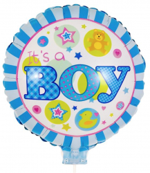 Balon Its a boy 42x30 cm Multicolor SOHO4358 