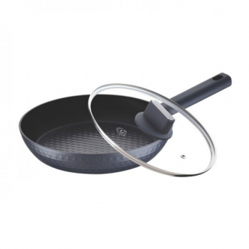 Tigaie cu capac MK-1041-26 interior granit non-aderent negru 26 cm 