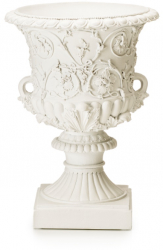Cupa Neopop alba cu picior 33x23 cm 
