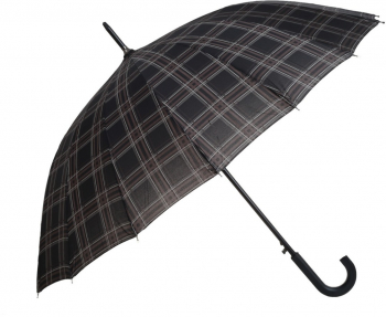 Umbrela lunga automata PAMI U-S621-349 60 cm 16 spite Negru 