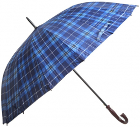 Umbrela lunga automata PAMI U-S621-360 70 cm 16 spite Bleumarin 
