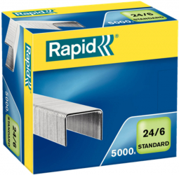 Capse 24/6 Rapid Standard 5000 Buc/Set Capacitate 20 Coli-LCMRA24859800 