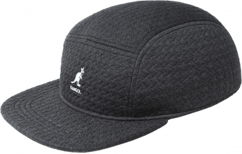 Sapca Kangol Embossed 5 Panel Negru