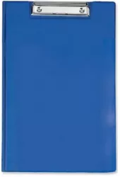 Clipboard EVOffice din Carton Plastifiat Dublu A4 Culoare Albastra - EVCD4A 