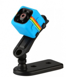 Mini Micro Camera Albastra Sport si Auto Smart Techstar and reg SQ11 cu Nightvision 12MP 