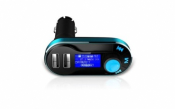 Modulator FM si Car Kit BG01 cu Telecomanda compatibil MicroSD 2x USB jack 3.5mm 