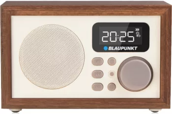 Radio cu Ceas Ecran Digital USB Modern FM Maro