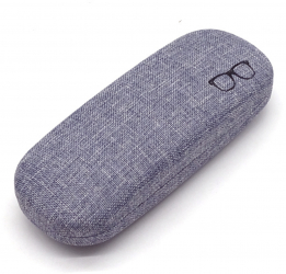 Toc Etui ochelari Hardcase cu interior super soft rezistenta la socuri si praf Gri KOF-BBL5031 