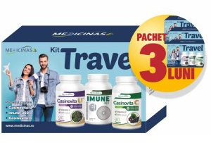 3 x Kit Travel - pentru un sejur linistit - Pachet pentru 3 luni 