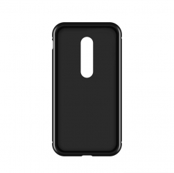 Carcasa metalica cu prindere magnetica tip bumper compatibila cu OnePlus 7 Pro Negru SOHO4584 