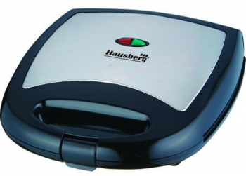 Aparat pentru biscuiti Hausberg HB-3563 13 biscuiti 1300W Inox Negru 