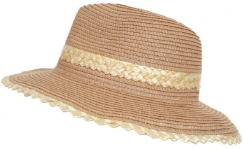 Palarie panama unisex fashion PAMI PB-1221-274 57 cm Camel 