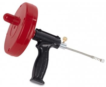 Pistol pentru desfunfundat scurgerile cu arc tip sarpe Powerplus KRT563004 5 m lungime