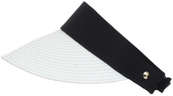 Sapca Cozoroc sport dama banda neagra PAMI SD-1221-233 ONE SIZE Alb 